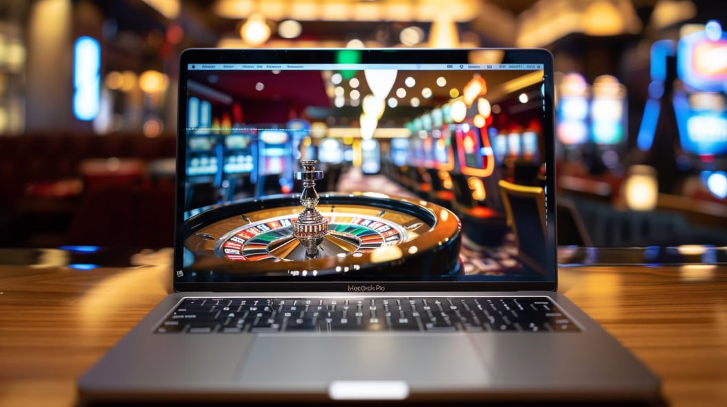 Live roulette table on rtp dolantogel with dealer, wheel, and betting interface
